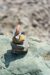 Small pile of stones