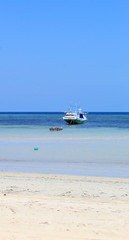 boat on the beach