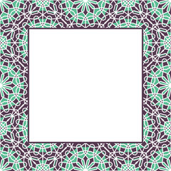 Obraz premium Vector Ornamental Decorative Frame