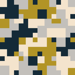 Digital Collage Vector Pattern Design