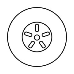 Vector design of eraser and rubber symbol. Graphic of eraser and erase stock symbol for web.