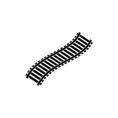 rail vector graphic design illustration