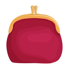 Leather wallet vector icon.Cartoon vector icon isolated on white background leather wallet.