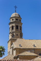 Fototapeta na wymiar Tower of the historic cathedral in Baeza, Spain