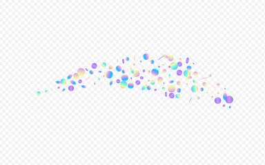 Gradient Rain Fun Transparent Background. 