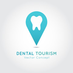 Dental Tourism Vector Template