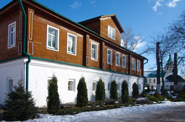 ALEKSANDROV, RUSSIA - February, 2020: Alexandrovskaya sloboda, the famos russian residence of tsar Ivan Grozny