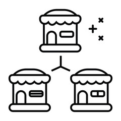 home icons vector illustration photo