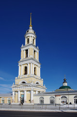 Fototapeta premium KOLOMNA, RUSSIA - February, 2019: Church of Saint John the Evangelist