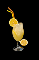 Freshly made organic lemonade