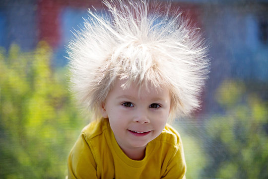 static electricity hair
