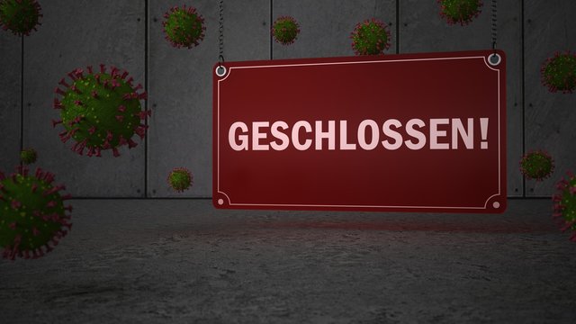 Wegen Coronavirus geschlossen