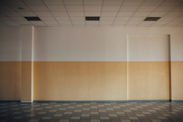 interior of a modern building