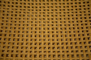 brown bamboo weave woven pattern .