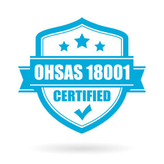 Ohsas 18001 vector sign
