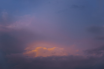 Fototapeta na wymiar Twilight beautiful sky