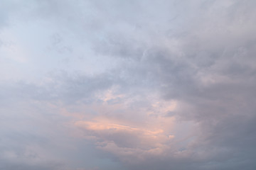 Twilight beautiful sky