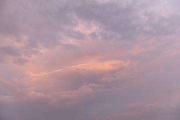 Twilight beautiful sky