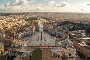 St. Peter's Square seen from above