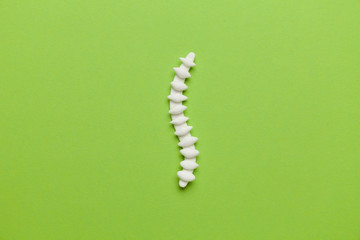 Human spine. Health of back, neck and lower back. Treatment of skeletal diseases.