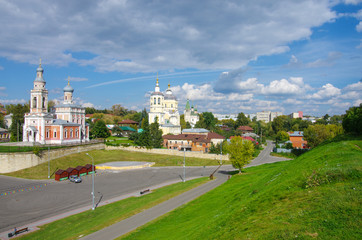 SERPUKHOV, RUSSIA - September, 2019: Church Of The Assumption Of The Blessed Virgin