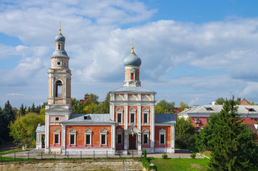 Fototapeta na wymiar SERPUKHOV, RUSSIA - September, 2019: Church Of The Assumption Of The Blessed Virgin