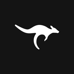 Kangaroo vector icon isolated on background. Animal symbol