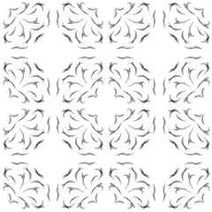 Seamless texture made of abstract shapes in exotic style. Can be use to create fabric, kerchiefs, scarfs, tablecloths