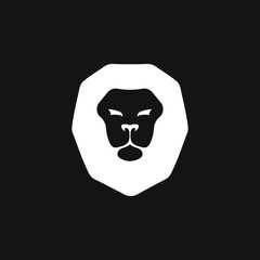 Lion vector icon. Key ideas is business, design, branding