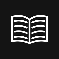 Magazine icon vector illustration - magazine and newspaper symbol