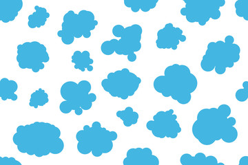 clouds white background