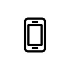 Phone Technology Outline Icon Logo Vector Illustration
