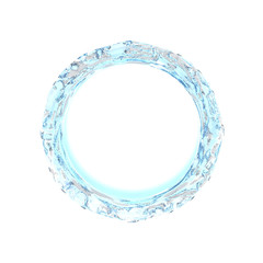 水の輪のイラスト