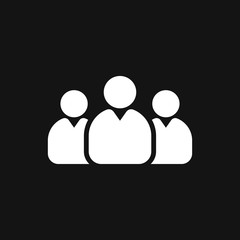 Meeting vector icon. Management and Human Resource Icons