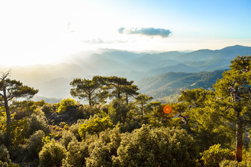 overview on cyprus natur - greece