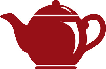 Teapot kettle icon, tea vector icon