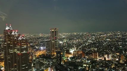 Fotobehang 展望台からの景色 © meziro hana