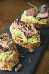Avocado and Tuna Sandwich