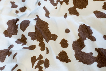 The texture of cotton fabric. Close-up. Different. multi-colored. New.