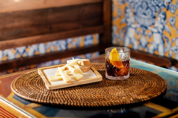 Tapa española de queso