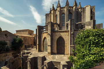 Fototapeta na wymiar Girona landmarks