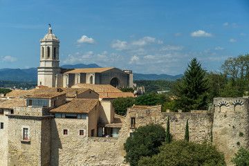 Fototapeta na wymiar Girona landmarks