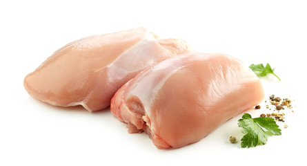 fresh raw chicken meat