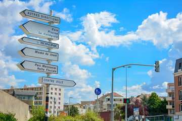 フランスの標識