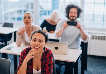 Classroom seminar conference