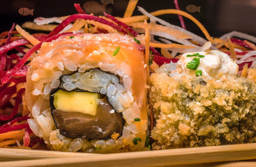 muito bom sushi para esquecer as noticias