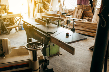 View of the production hall of carpentry