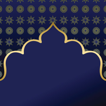 vector background with snowflakes and stars