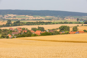 Fototapeta na wymiar Landschaft um den Deister, Niedersachsen, Deutschland