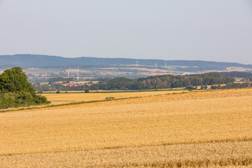 Landschaft um den Deister, Niedersachsen, Deutschland